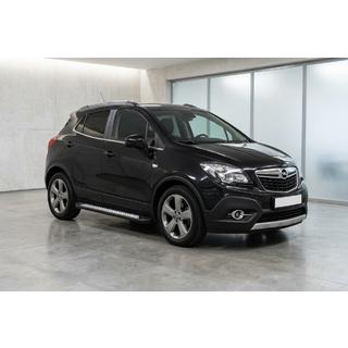 Praguri Laterale New Vision Black (2 buc, Aluminiu) Opel Mokka 2012-2021 foto 1