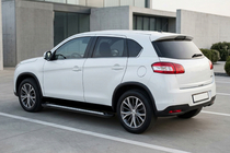 Peugeot 4008 2012-2017 Praguri Laterale New Vision Black (2 buc, Aluminiu) foto 1