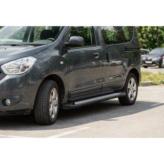 Praguri Laterale New Vision Black (2 buc, Aluminiu) foto 1