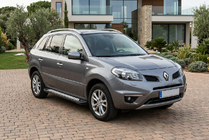 Renault Koleos 2008-2016 Praguri Laterale New Vision Black (2 buc, Aluminiu) foto 1