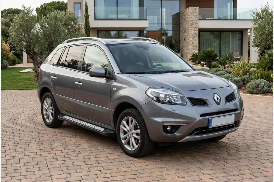 Renault Koleos 2008-2016 Praguri Laterale New Vision Black (2 buc, Aluminiu) Image