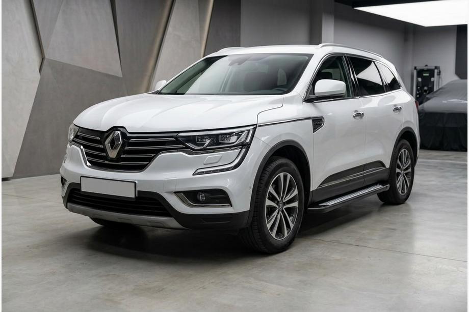Renault Koleos 2016-2024 Praguri Laterale New Vision Black (2 buc, Aluminiu) Image