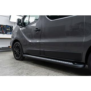 Praguri Laterale New Vision Black (2 buc, Aluminiu) foto 1