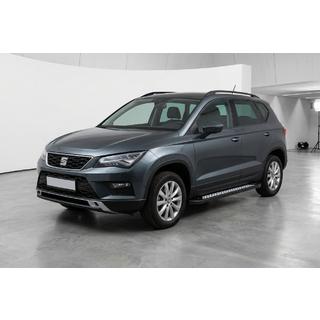 Praguri Laterale New Vision Black (2 buc, Aluminiu) Seat Ateca 2016- foto 1