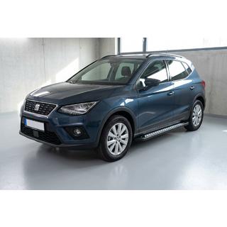 Praguri Laterale New Vision Black (2 buc, Aluminiu) Seat Arona 2017- foto 1
