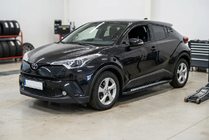 Toyota C-HR 2016-2023 Praguri Laterale New Vision Black (2 buc, Aluminiu) foto 1