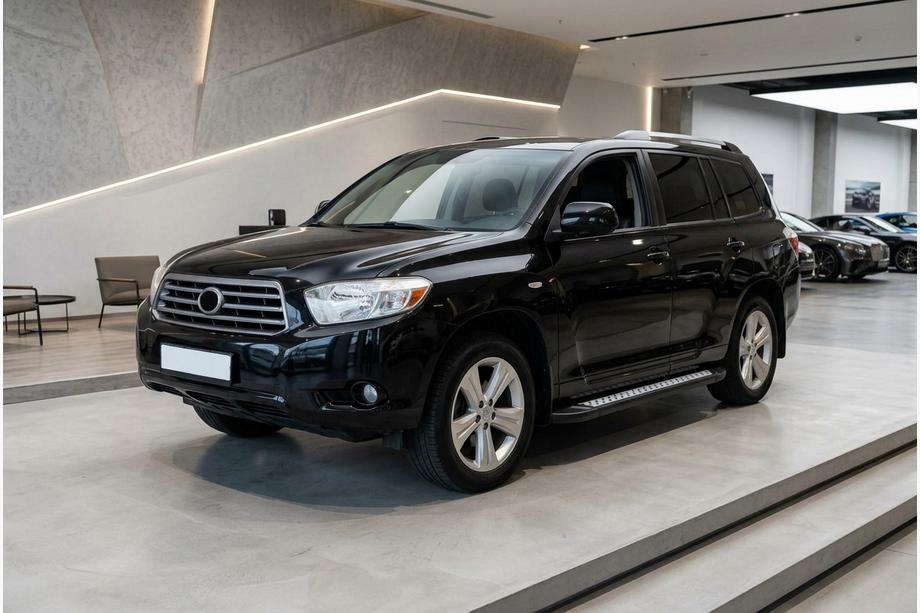 Toyota Highlander 2008-2013 Praguri Laterale New Vision Black (2 buc, Aluminiu) Foto 1