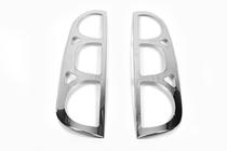 Fiat Doblo I 2005-2010 Capace Cromate pentru Stopuri (2 buc, Otel Inoxidabil) OmsaLine - Otel Inoxidabil Italian foto 2