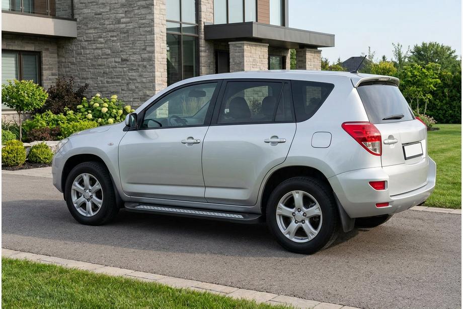 Toyota Rav 4 2006-2013 Praguri Laterale New Vision Black (2 buc, Aluminiu) Foto 1