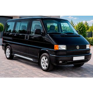 Praguri Laterale Vision New Black (2 buc, Aluminiu) Volkswagen T4 Transporter 1990-2003 foto 1