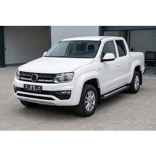 Praguri Laterale New Vision Black (2 buc, Aluminiu) Volkswagen Amarok 2010-2022 foto 1