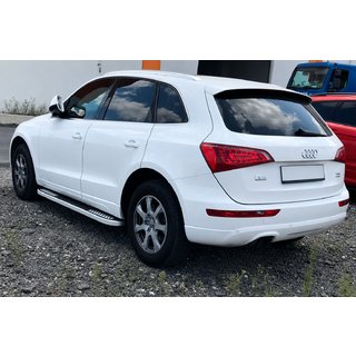 Praguri Laterale Tayga V2 (2 buc, Aluminiu) Audi Q5 2017-2025 foto 2