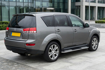 Citroen C-Crosser 2007-2013 Praguri Laterale Tayga V2 (2 buc, Aluminiu) foto 1