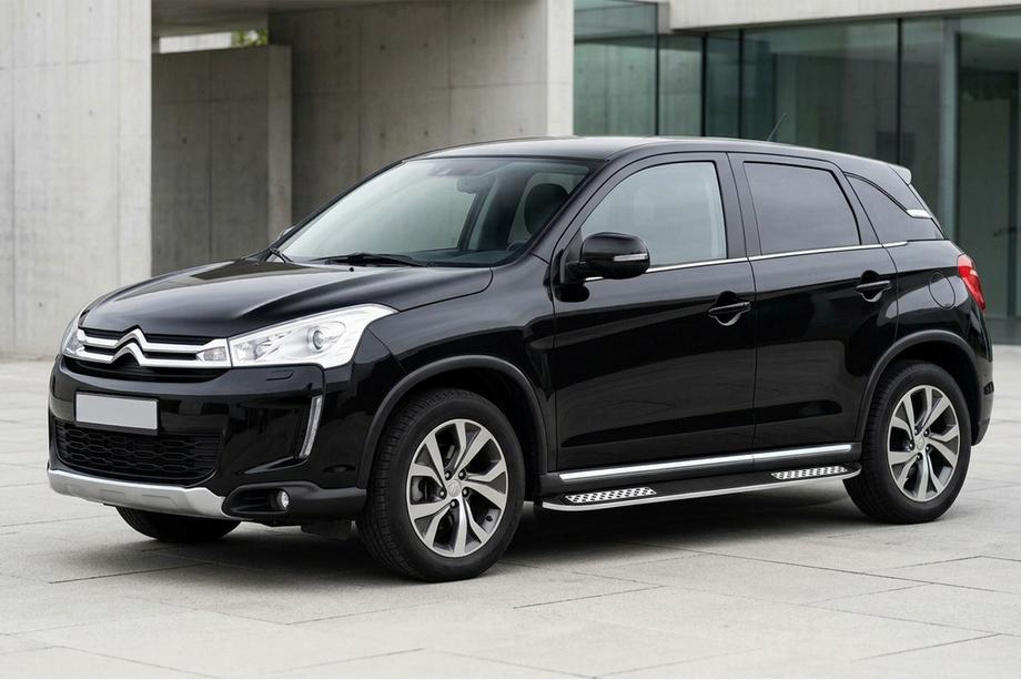 Citroen C-4 Aircross 2012-2017 Praguri Laterale Tayga V2 (2 buc, Aluminiu) Foto 1