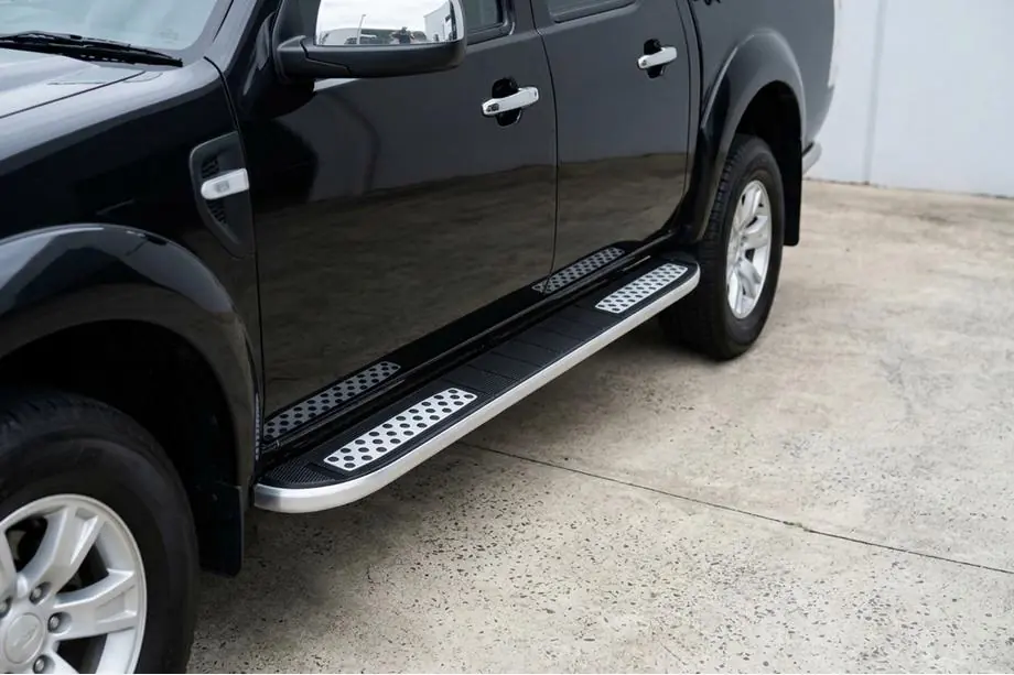 Ford Ranger 2007-2011 Praguri Laterale Tayga V2 (2 buc, Aluminiu) Foto 1