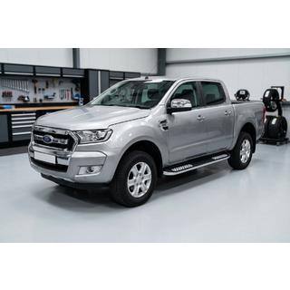 Praguri Laterale Tayga V2 (2 buc, Aluminiu) Ford Ranger 2011–2022 foto 1