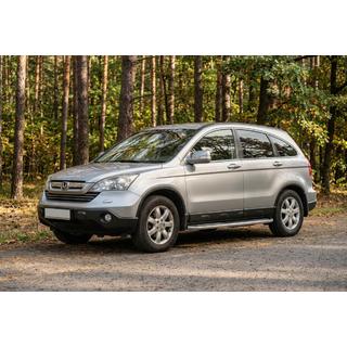 Praguri Laterale Tayga V2 (2 buc, Aluminiu) Honda CRV 2007-2011 foto 1