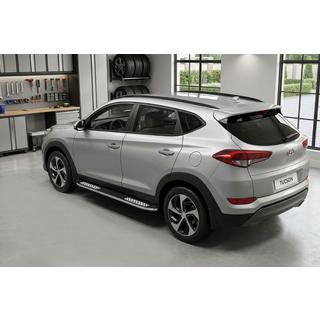 Praguri Laterale Tayga V2 (2 buc, Aluminiu) foto 1