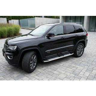Praguri Laterale Tayga V2 (2 buc, Aluminiu) Jeep Grand Cherokee WK2 2010-2021 foto 1
