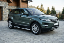 Range Rover Evoque 2012-2018 Praguri Laterale Tayga V2 (2 buc, Aluminiu) foto 1
