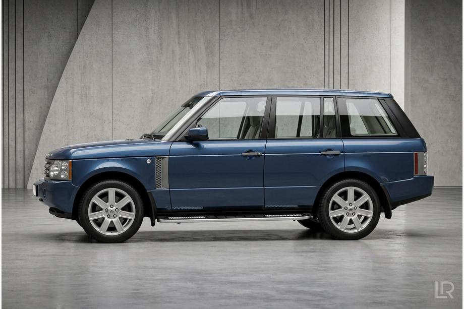 Range Rover III L322 2002-2012 Praguri Laterale Tayga V2 (2 buc, Aluminiu) Foto 1