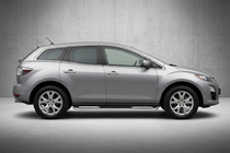 Mazda CX-7 2006-2012 Praguri Laterale Tayga V2 (2 buc, Aluminiu) foto 1