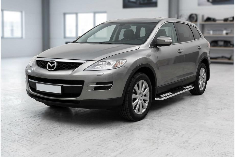 Mazda CX-9 2007-2016 Praguri Laterale Tayga V2 (2 buc, Aluminiu) Image