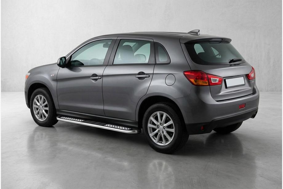 Mitsubishi ASX 2010-2023 Praguri Laterale Tayga V2 (2 buc, Aluminiu) Foto 1