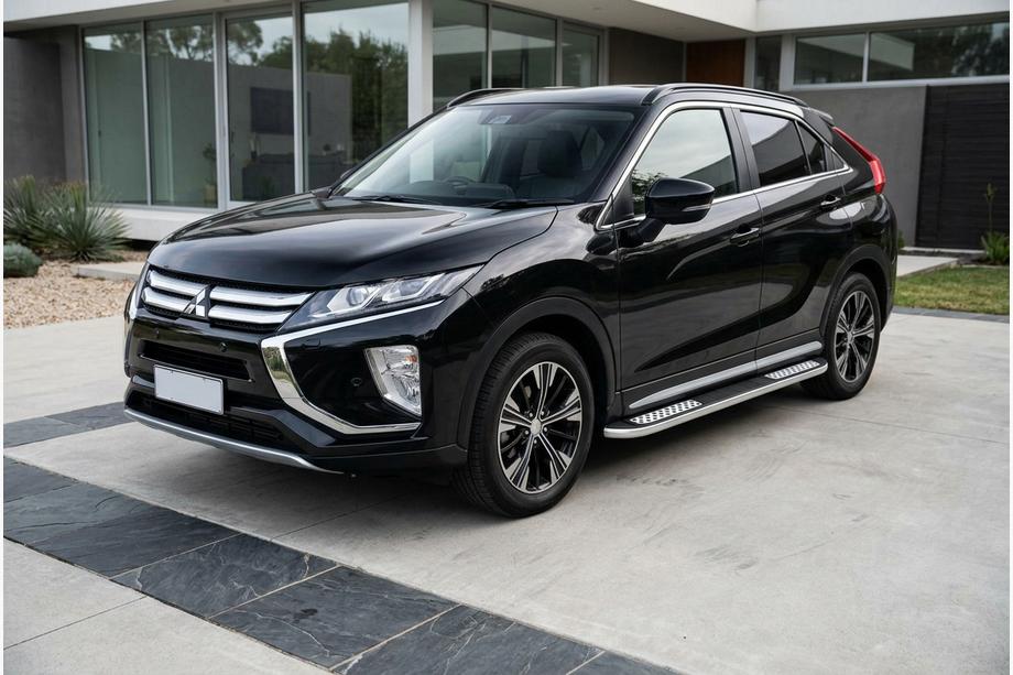 Mitsubishi Eclipse Cross 2017- Praguri Laterale Tayga V2 (2 buc, Aluminiu) Image