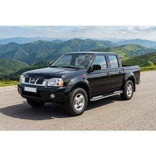Praguri Laterale Tayga V2 (2 buc, Aluminiu) Nissan NP300 1999-2015 foto 1