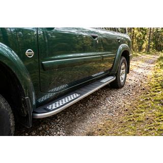 Praguri Laterale Tayga V2 (2 buc, Aluminiu) foto 1