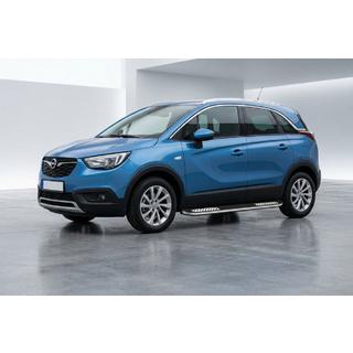 Praguri Laterale Tayga V2 (2 buc, Aluminiu) Opel Crossland X 2017-2024 foto 1