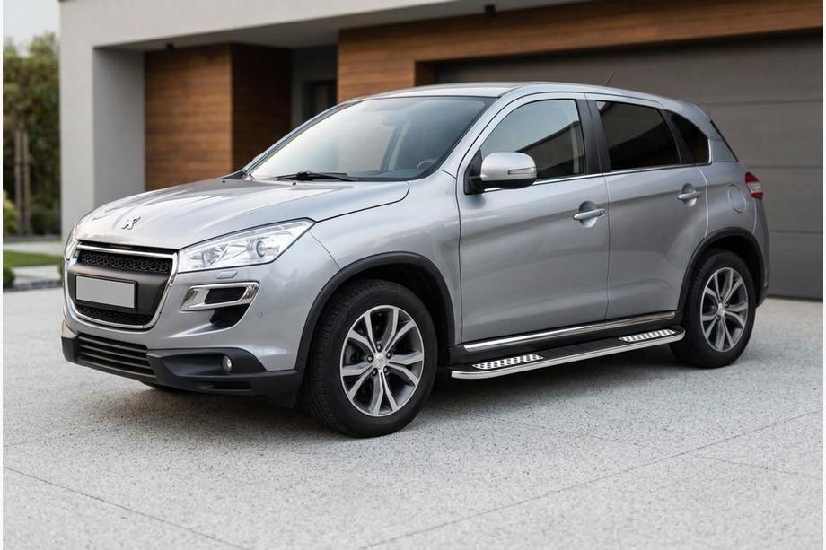Peugeot 4008 2012-2017 Praguri Laterale Tayga V2 (2 buc, Aluminiu) Foto 1