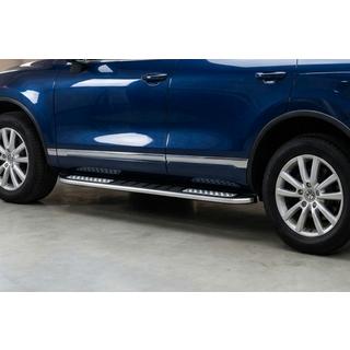 Praguri Laterale Tayga V2 (2 buc, Aluminiu) Porsche Cayenne 2003–2010 foto 1