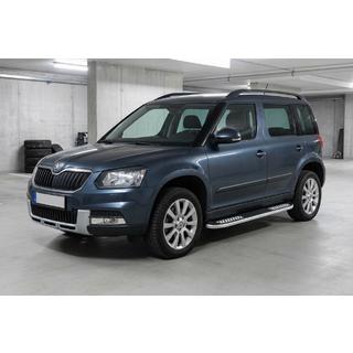Praguri Laterale Tayga V2 (2 buc, Aluminiu) Skoda Yeti 2009-2017 foto 1