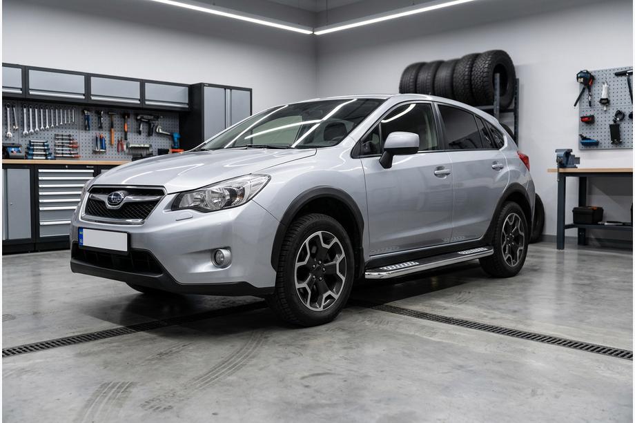 Subaru XV 2011-2017 Praguri Laterale Tayga V2 (2 buc, Aluminiu) Foto 1