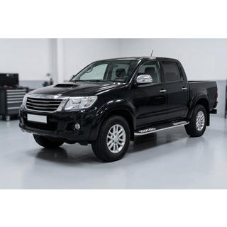 Praguri Laterale Tayga V2 (2 buc, Aluminiu) Toyota Hilux 2006-2015 foto 1