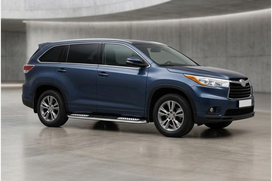 Toyota Highlander 2013-2019 Praguri Laterale Tayga V2 (2 buc, Aluminiu) Foto 1
