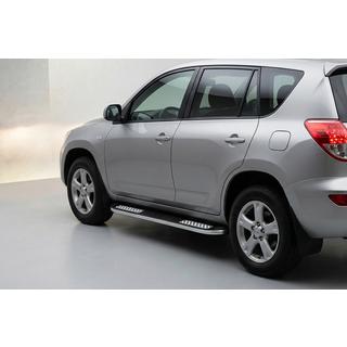 Praguri Laterale Tayga V2 (2 buc, Aluminiu) Toyota Rav 4 2006-2013 foto 1