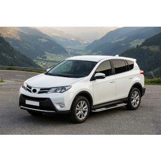 Praguri Laterale Tayga V2 (2 buc, Aluminiu) Toyota Rav 4 2013-2018 foto 1