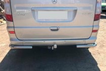Mercedes Viano 2004-2014 Coltare Spate AK003 (2 buc, Inox) foto 5