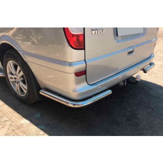 Coltare Spate AK003 (2 buc, Inox) Mercedes Viano 2004-2014 foto 1