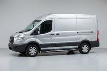 Ford Transit 2014- Praguri Laterale New Vision Black (2 buc, Aluminiu) foto 1