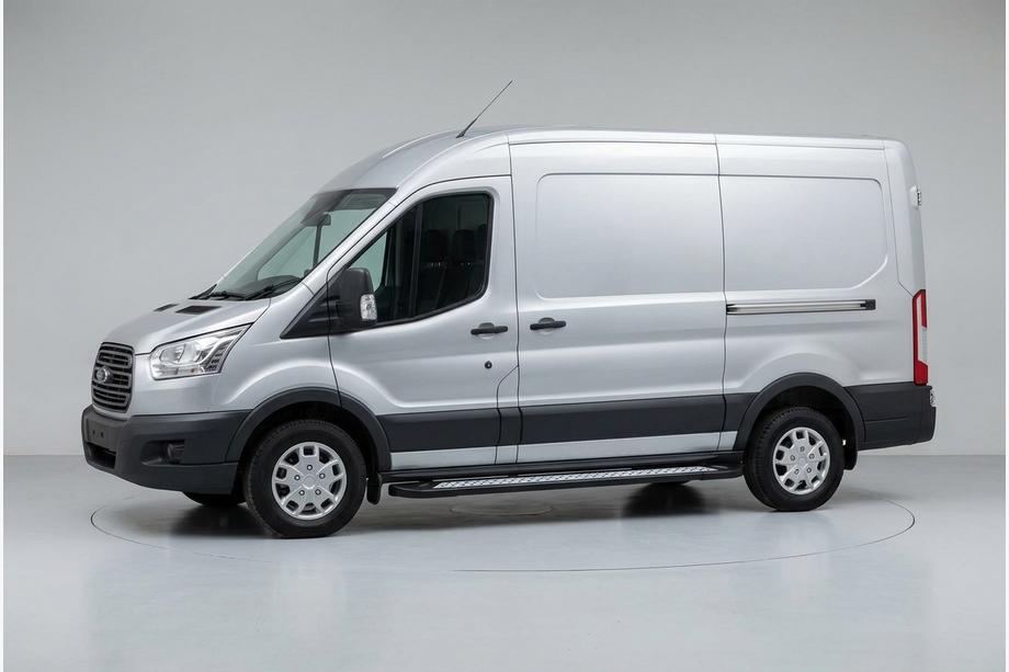 Ford Transit 2014- Praguri Laterale New Vision Black (2 buc, Aluminiu) Image