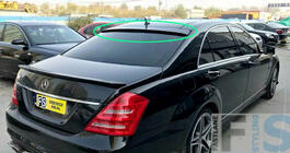 Mercedes S-class W221 2005-2013 Blenda luneta spate (ABS, vopsibil) foto 1