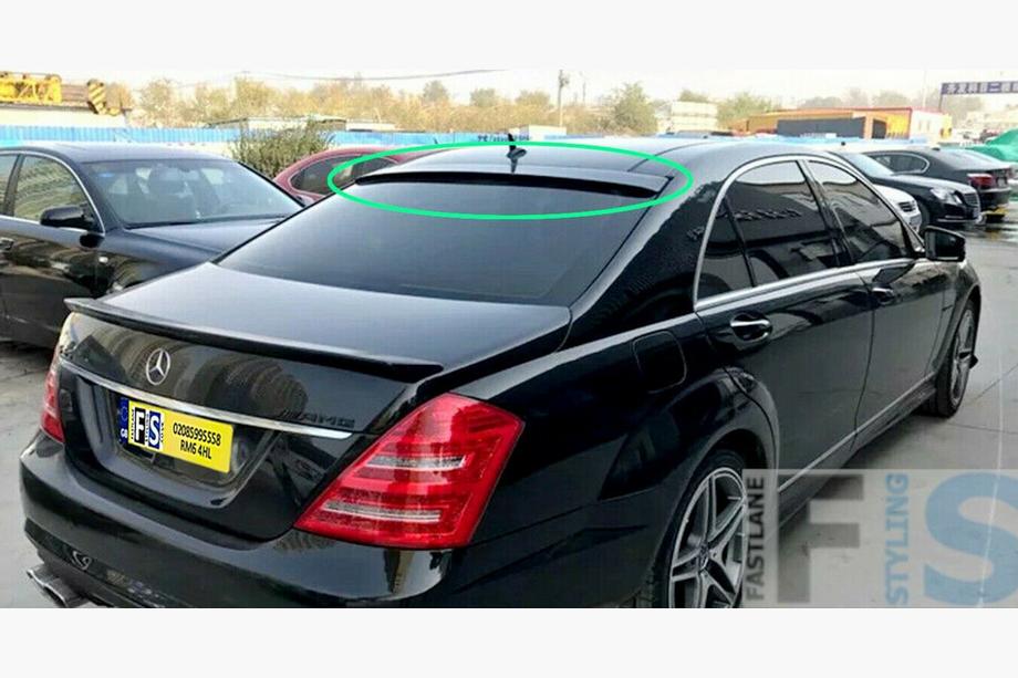 Mercedes S-class W221 2005-2013 Blenda luneta spate (ABS, vopsibil) Image