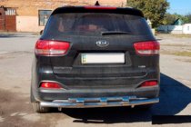Kia Sorento II XM 2009-2014 Bara Spate AK015 (Inox) foto 3