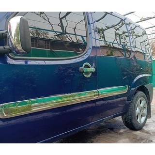 Molding Usa Model Lat (4 buc, Inox) Fiat Doblo I 2005-2010 foto 1