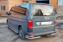 Volkswagen T6 2015-2024 Coltare spate AK003-Double (2 buc, inox) foto 4