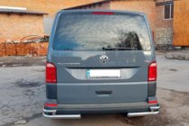 Volkswagen T6 2015-2024 Coltare spate AK003-Double (2 buc, inox) foto 5